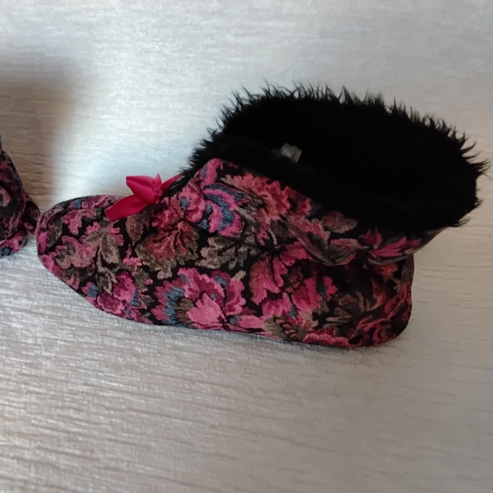 Women's 6.5 To 7.5 Ankle Booties Slippers Vintage - Picture 8 of 11